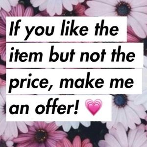 Please make an offer - all received happily!